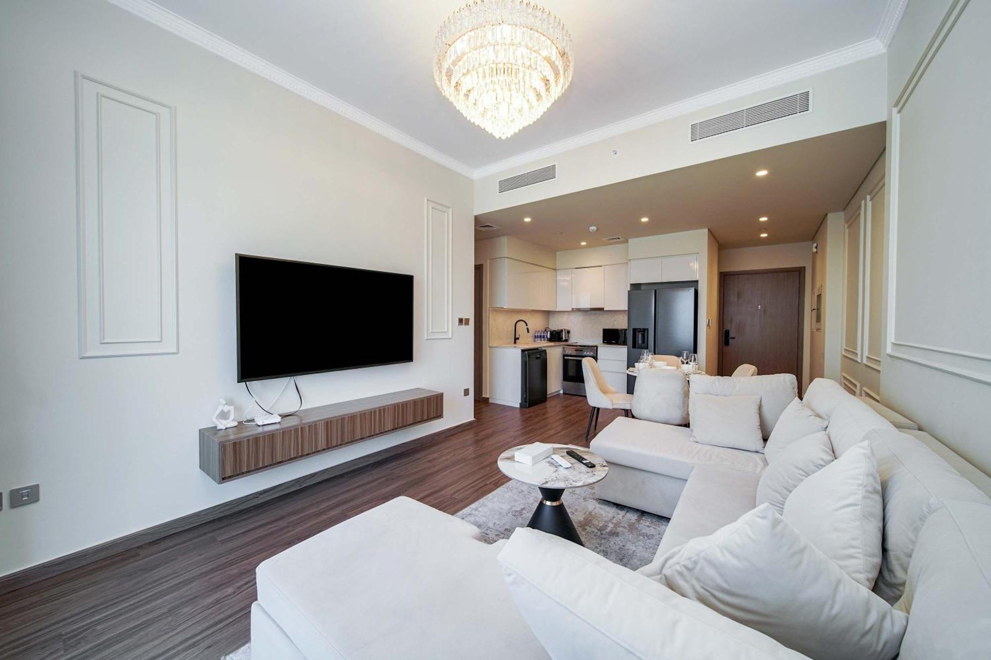 Pvh - 2br With Burj Khalifa View - Burj Royale Apartment *